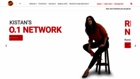 What Jazz.com.pk website looked like in 2021 (4 years ago)