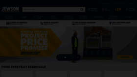 What Jewson.co.uk website looked like in 2021 (3 years ago)