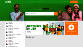 What Jiji.ng website looked like in 2021 (3 years ago)