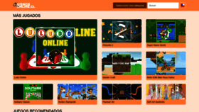 What Juegosonline.cl website looked like in 2021 (3 years ago)