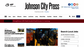 What Johnsoncitypress.com website looked like in 2021 (4 years ago)