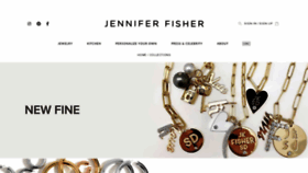 What Jenniferfisherjewelry.com website looked like in 2021 (3 years ago)