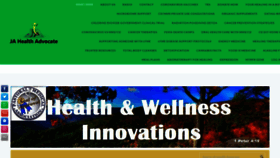 What Jahealthadvocate.com website looked like in 2021 (3 years ago)