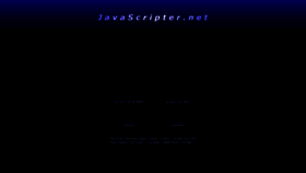 What Javascripter.net website looked like in 2021 (3 years ago)