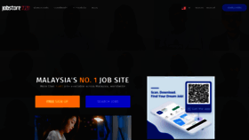 What Jobstore.com website looked like in 2021 (3 years ago)