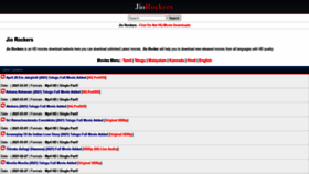 What Jiorockers.com website looked like in 2021 (3 years ago)