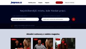 What Jenprace.cz website looked like in 2021 (3 years ago)