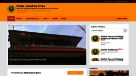 What Jak-stik.ac.id website looked like in 2021 (3 years ago)
