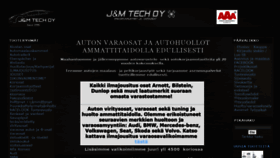 What Jmtech.fi website looked like in 2021 (3 years ago)
