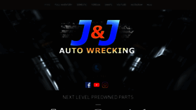 What Jandjautowrecking.com website looked like in 2021 (3 years ago)