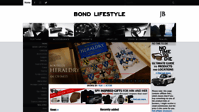 What Jamesbondlifestyle.com website looked like in 2021 (3 years ago)
