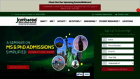 What Jamboreeindia.com website looked like in 2021 (3 years ago)