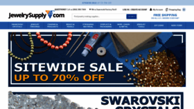 What Jewelrysupply.com website looked like in 2021 (3 years ago)