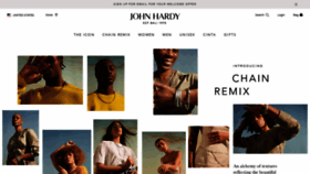 What Johnhardy.com website looked like in 2021 (3 years ago)