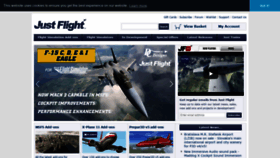 What Justflight.com website looked like in 2021 (3 years ago)