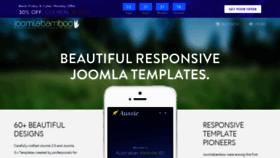 What Joomlabamboo.com website looked like in 2021 (3 years ago)