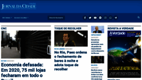 What Jornaldacidadeonline.com.br website looked like in 2021 (3 years ago)