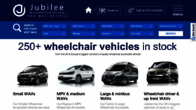 What Jubileemobility.co.uk website looked like in 2021 (3 years ago)
