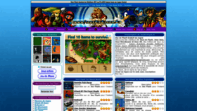 What Jeuxenflash.fr website looked like in 2021 (3 years ago)