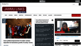 What Jammulinksnews.com website looked like in 2021 (3 years ago)