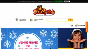 What Jouetprive.com website looked like in 2021 (3 years ago)