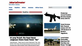 What Jakartagreater.com website looked like in 2021 (3 years ago)