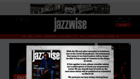 What Jazzwise.com website looked like in 2021 (3 years ago)