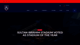 What Johorsoutherntigers.my website looked like in 2021 (3 years ago)