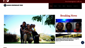 What Jcf.gov.jm website looked like in 2021 (3 years ago)