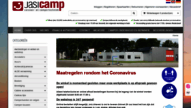 What Jasicamp.nl website looked like in 2021 (3 years ago)