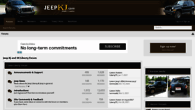 What Jeepkj.com website looked like in 2021 (3 years ago)