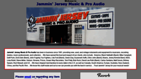 What Jamminjersey.com website looked like in 2021 (3 years ago)