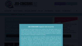 What Jeu-concours.biz website looked like in 2021 (3 years ago)