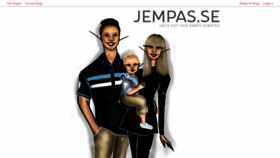 What Jempas.se website looked like in 2021 (3 years ago)