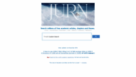 What Jurn.org website looked like in 2021 (3 years ago)