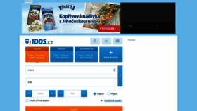 What Jizdnirady.cz website looked like in 2021 (3 years ago)