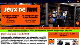What Jeuxdenim.be website looked like in 2021 (3 years ago)