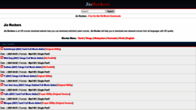 What Jiorockers.site website looked like in 2021 (3 years ago)