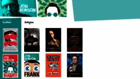 What Jonronson.com website looked like in 2021 (3 years ago)