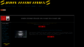 What Johntitor.com website looked like in 2021 (3 years ago)