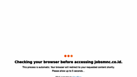 What Jobsmnc.co.id website looked like in 2021 (3 years ago)