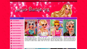 What Jocuri-barbie.org website looked like in 2021 (3 years ago)