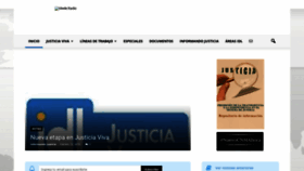 What Justiciaviva.org.pe website looked like in 2021 (3 years ago)
