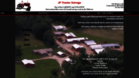 What Jptractorsalvage.com website looked like in 2021 (3 years ago)