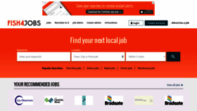 What Jobsearch.co.uk website looked like in 2021 (3 years ago)