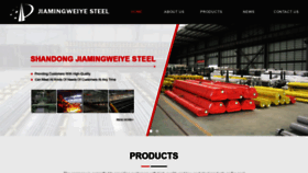 What Jmwysteelpipe.com website looked like in 2021 (3 years ago)