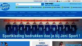What Jenisport.nl website looked like in 2021 (3 years ago)