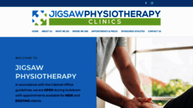 What Jigsawphysiotherapy.co.uk website looked like in 2021 (3 years ago)