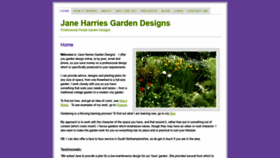 What Janeharriesgardens.co.uk website looked like in 2021 (3 years ago)