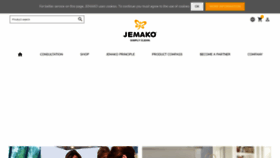 What Jemako.com website looked like in 2021 (2 years ago)